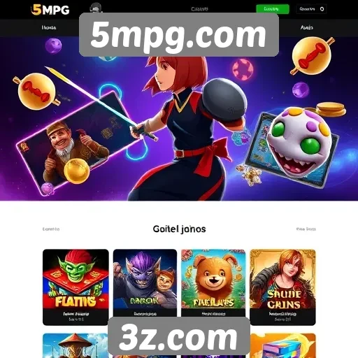 Comparação entre 5mpg.com e outros sites de jogos