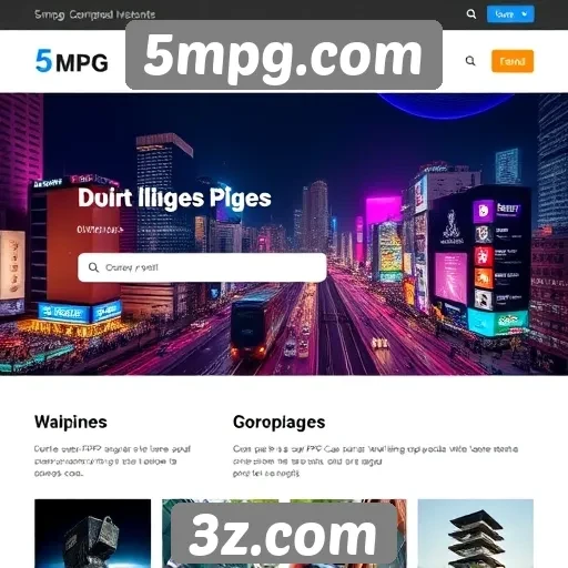 Site 5mpg.com aposta em gráficos de alta qualidade