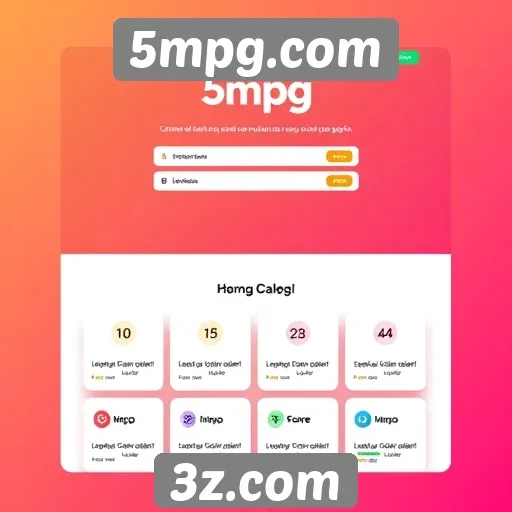 Navegação e usabilidade do site 5mpg.com