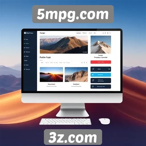 Interface do usuário no site 5mpg.com